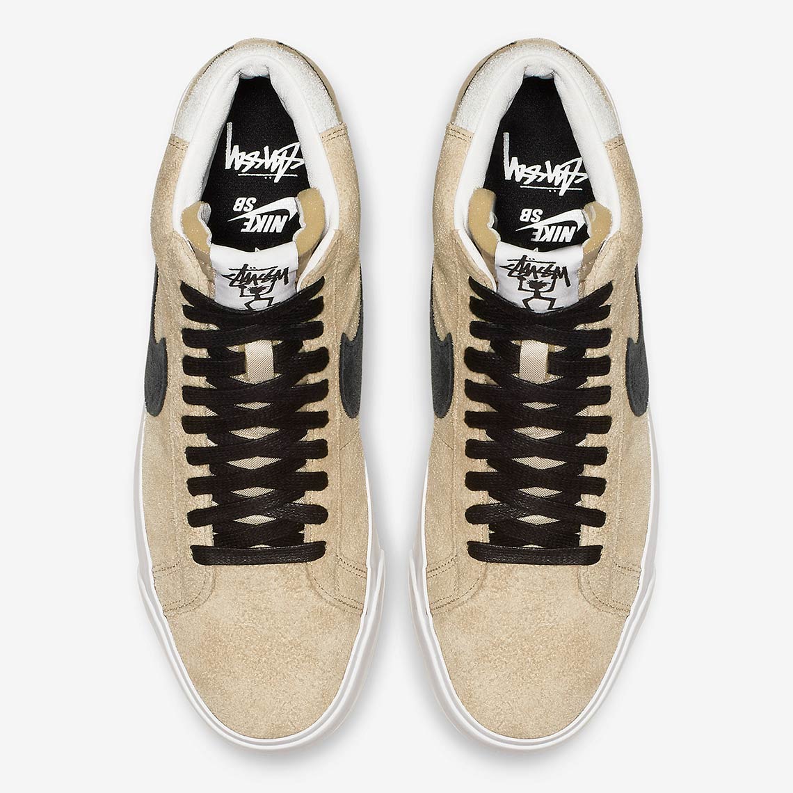 Stussy Nike Sb Blazer Mid Ah6158 700 2