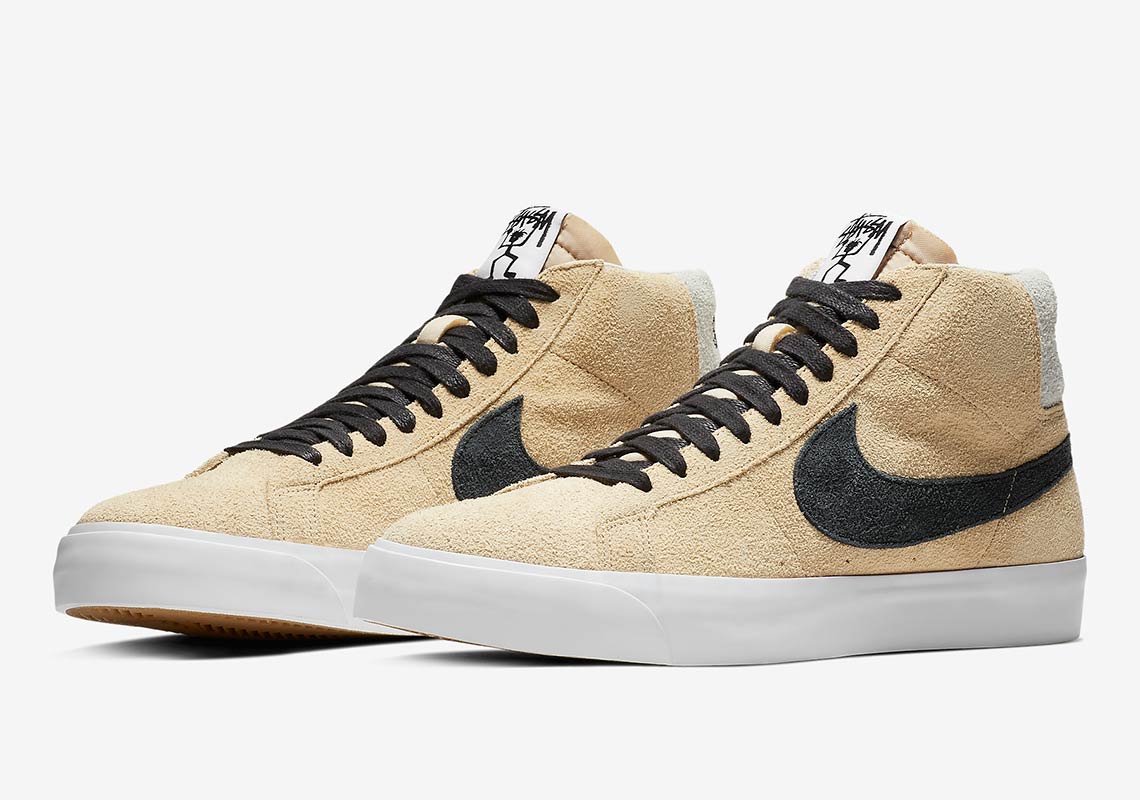 Stussy Nike Sb Blazer Mid Ah6158 700 4