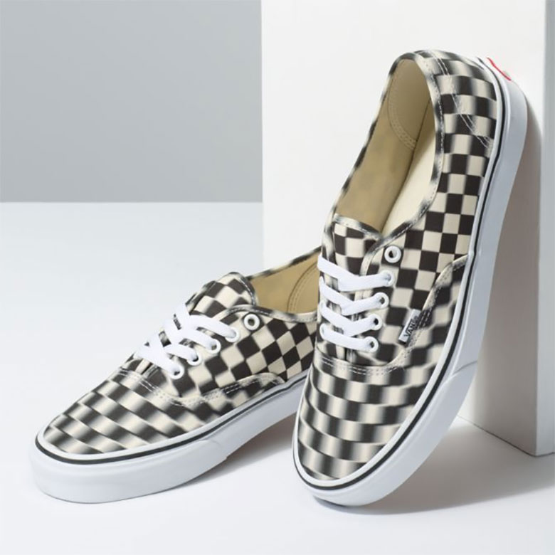 Vans Authentic Blurred Checkerboard 3