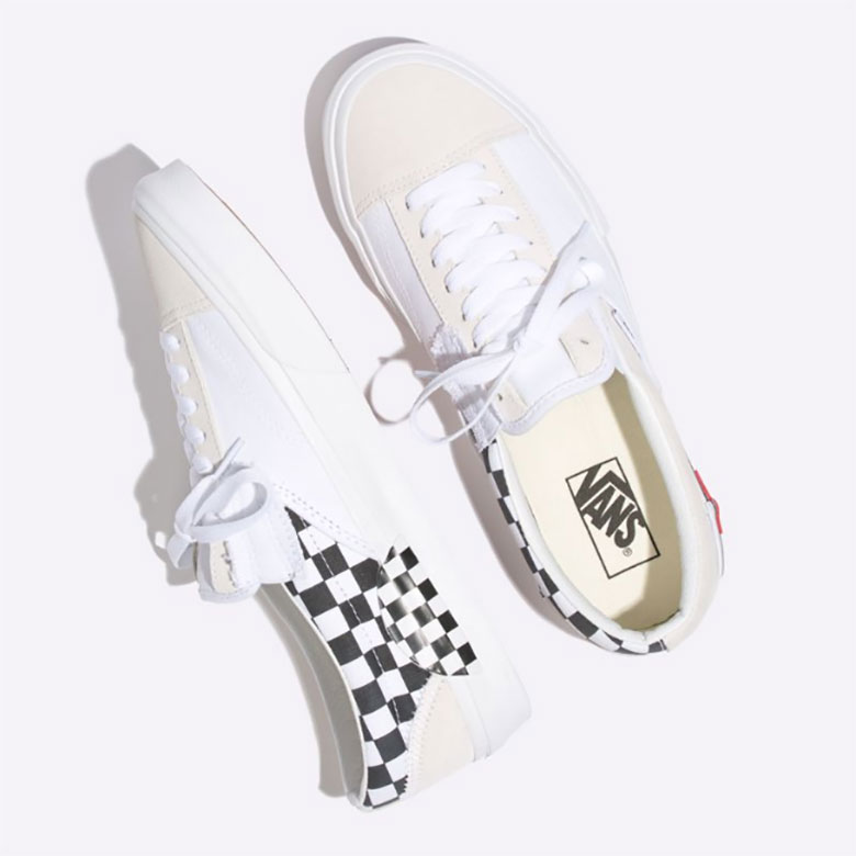 Vans Cut And Paste Slip On Cap White 4