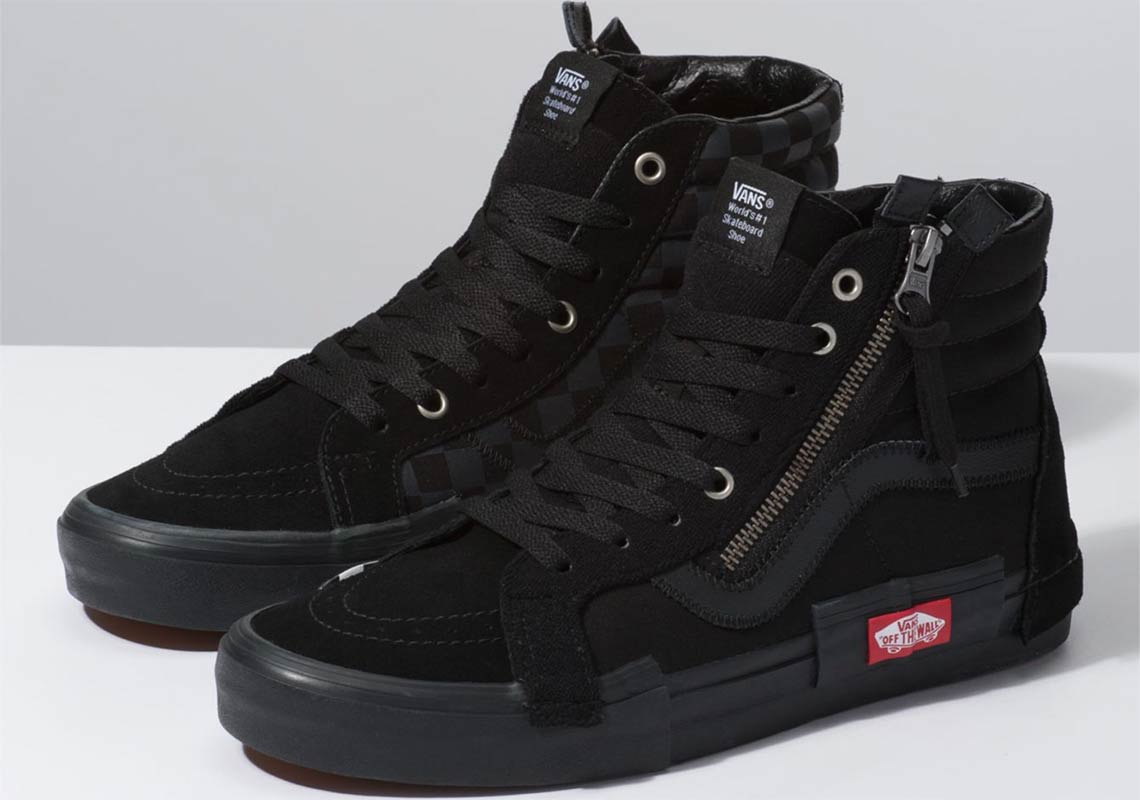 The Vans SK8 Hi Reissue Decon Cap Is Here In Black