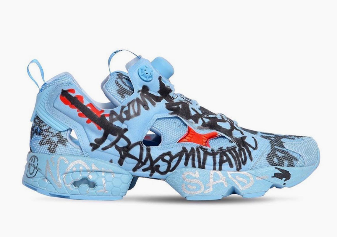 VETEMENTS Reveals Upcoming Reebok Instapump Fury “Graffiti 2.0”