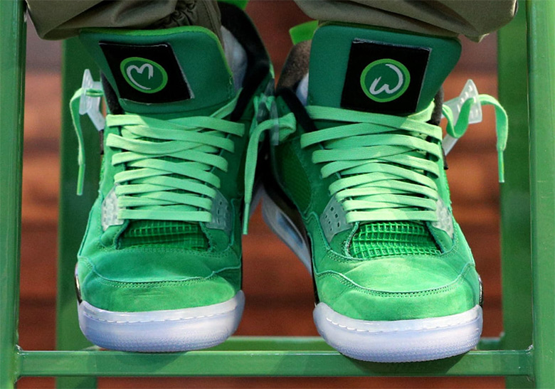 Mark Wahlberg Is Raffling The Air Jordan 4 "Wahlburgers" For California Wildfire Relief