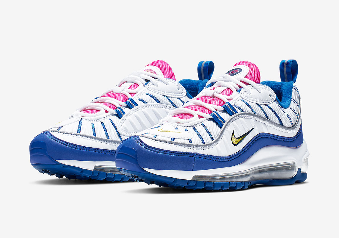 The Nike Air Max 98 Arrives In A Vibrant GS Colorway