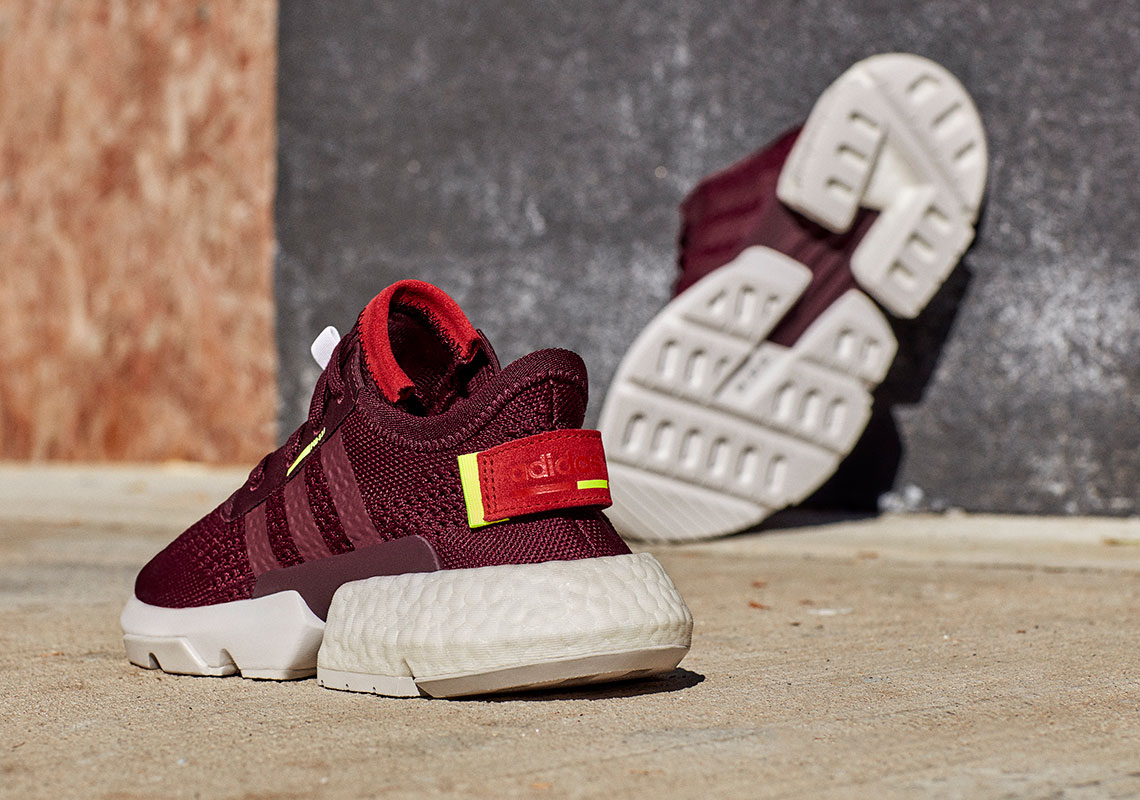 Adidas Pod S3.1 Burgundy White 1