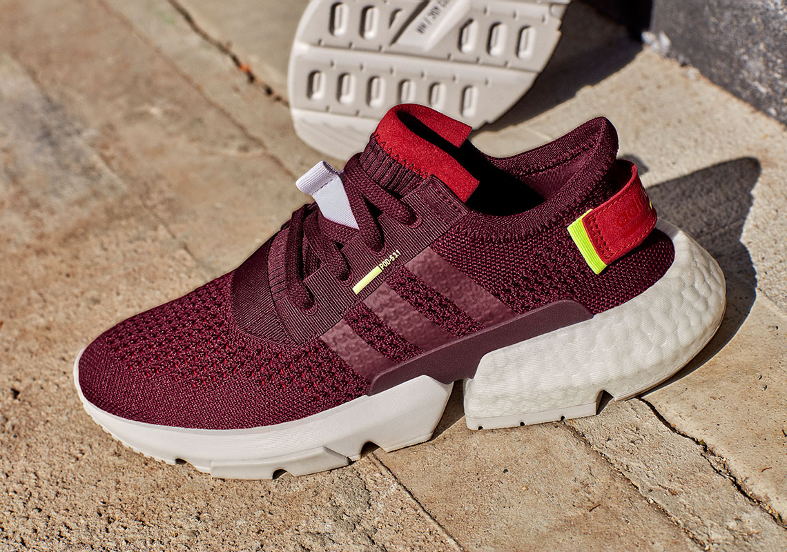 Adidas Pod S3.1 Burgundy White 2