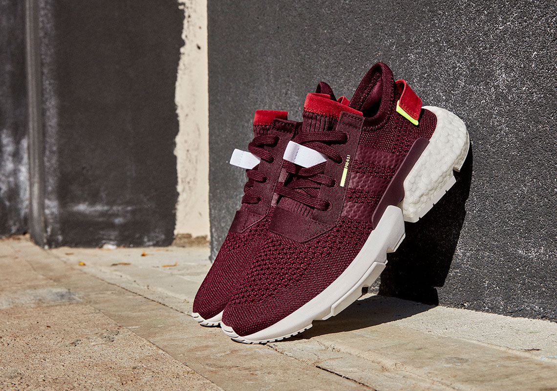 Adidas Pod S3.1 Burgundy White 4