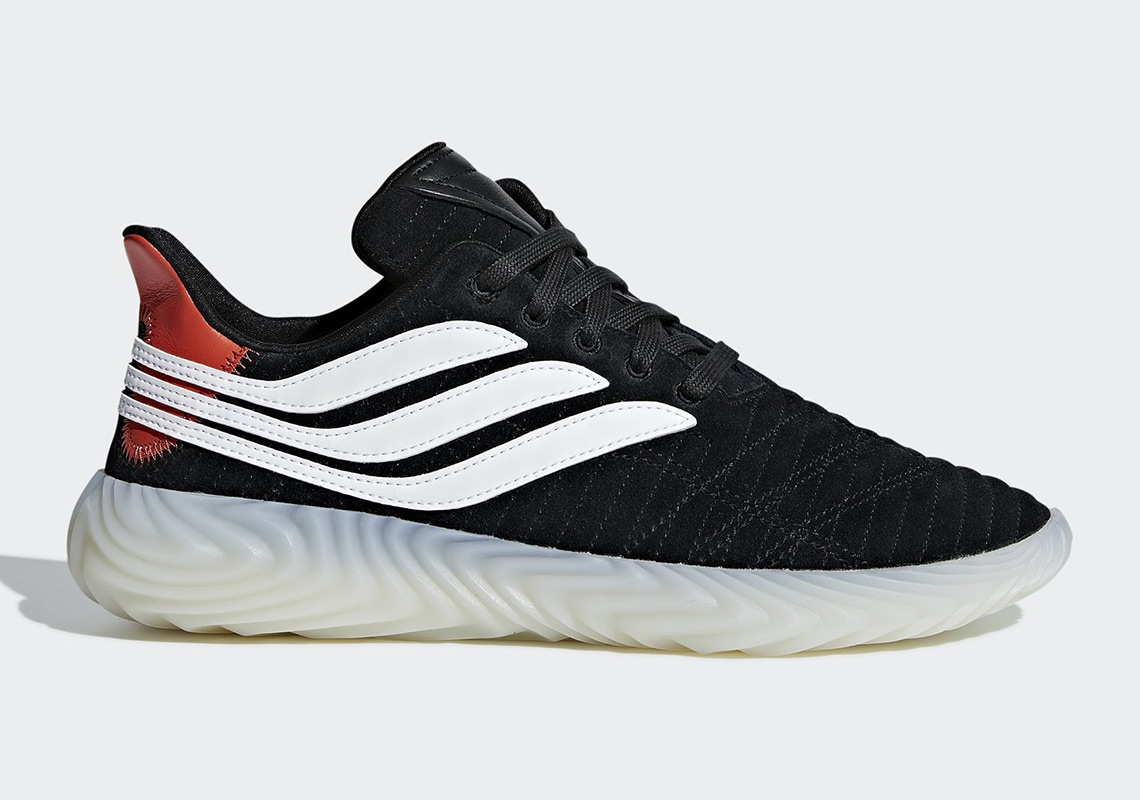 The adidas Sobakov Revealed In Black And Clear Orange