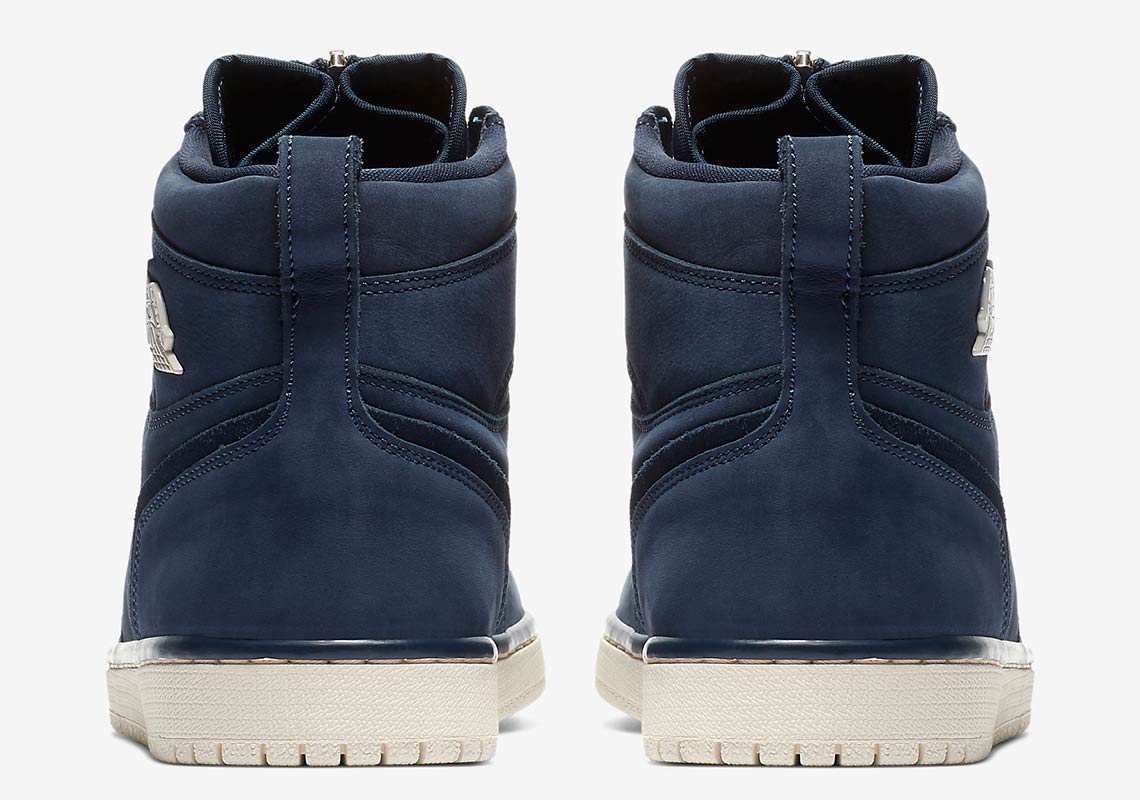 Air Jordan 1 High Zip Wmns Navy Suede Aq3742 401 6