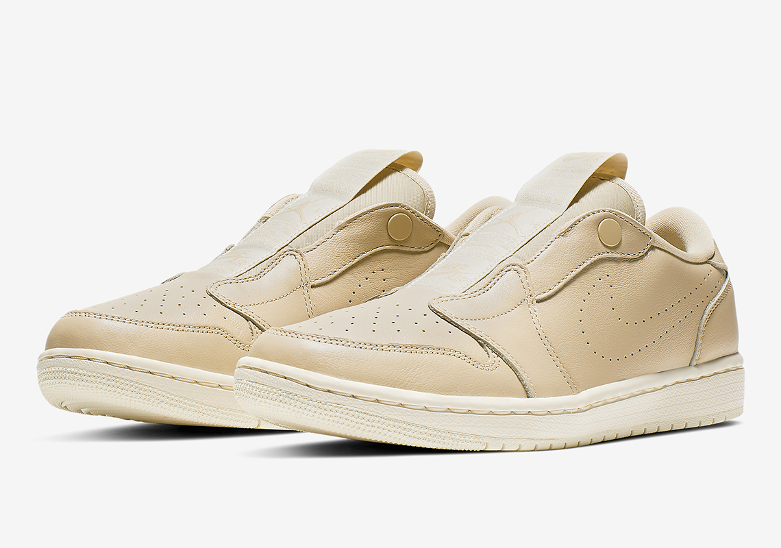 The Air Jordan 1 Low Slip-On Appears In Desert Ore