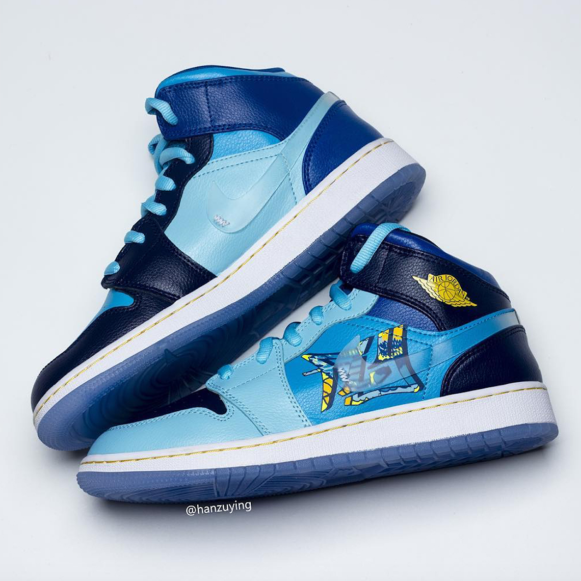 Air Jordan 1 Mid Gs Fly Bv7446 400 10