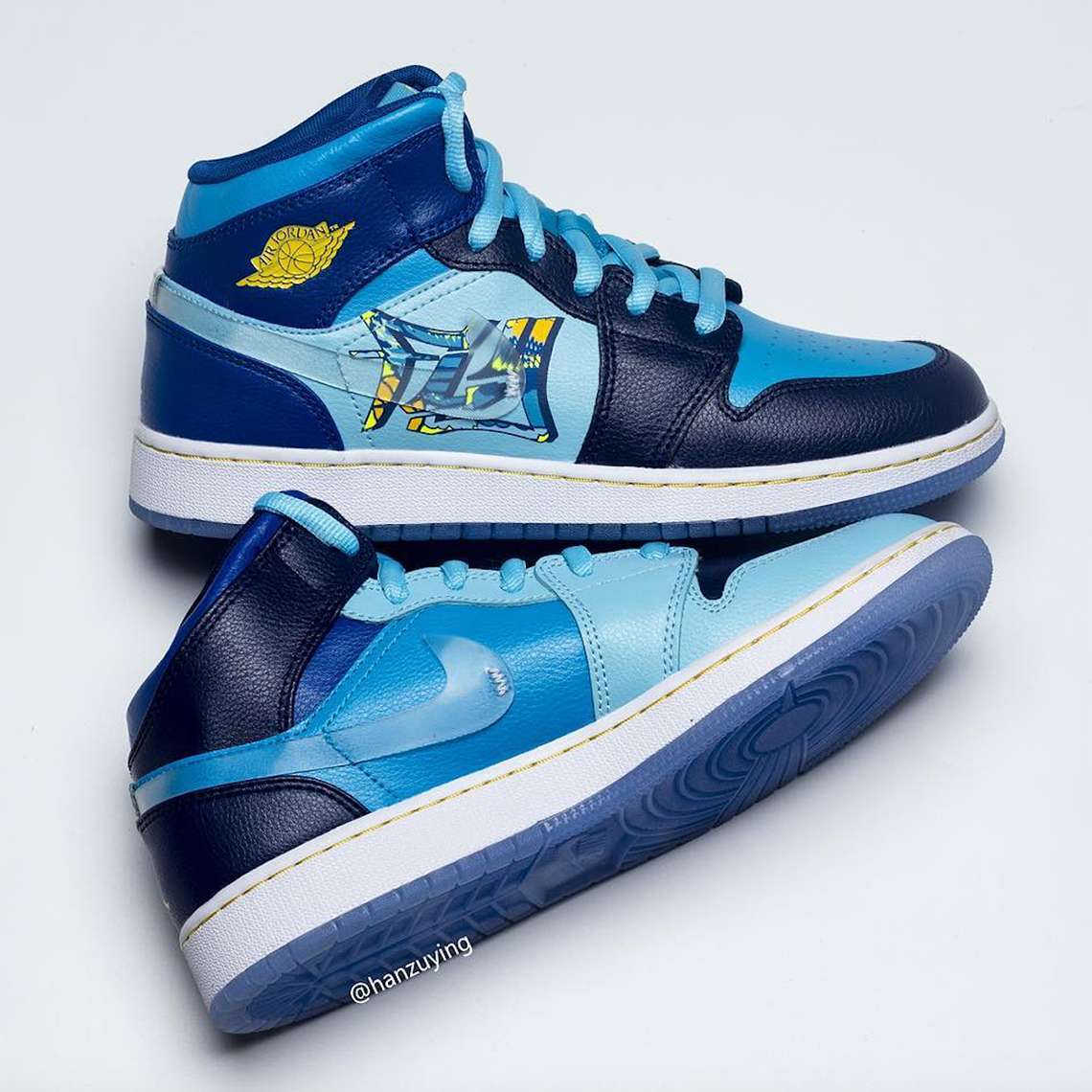 Air Jordan 1 Mid Gs Fly Bv7446 400 3