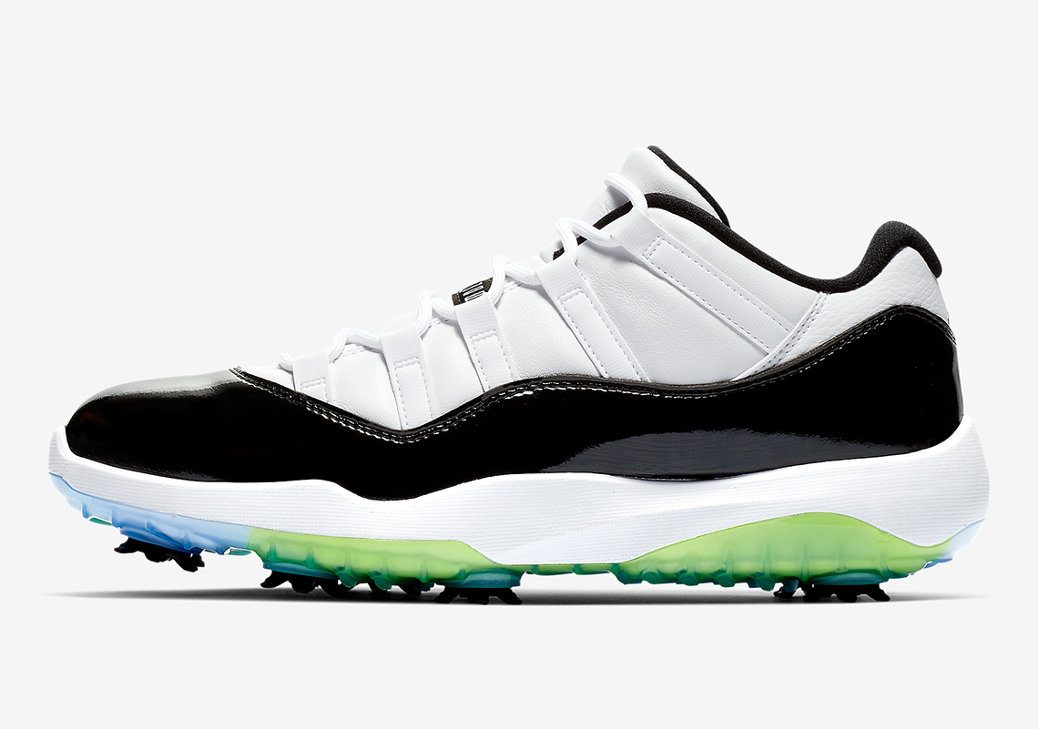 Air Jordan 11 Concord White Volt Black Golf Aq0963 101 7