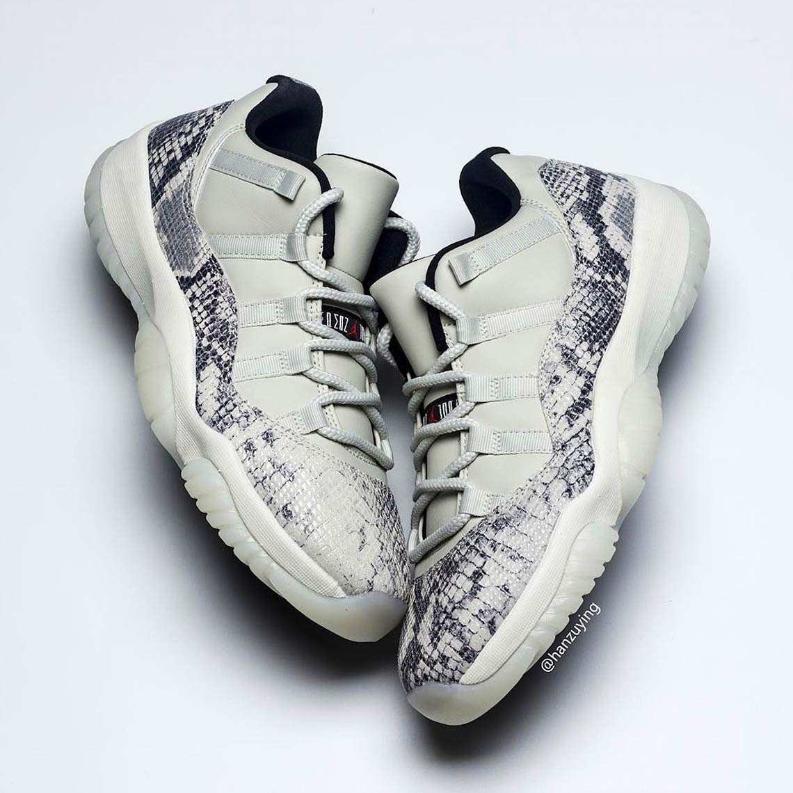 Air Jordan 11 Low Snakeskin Light Bone Cd6846 002 6