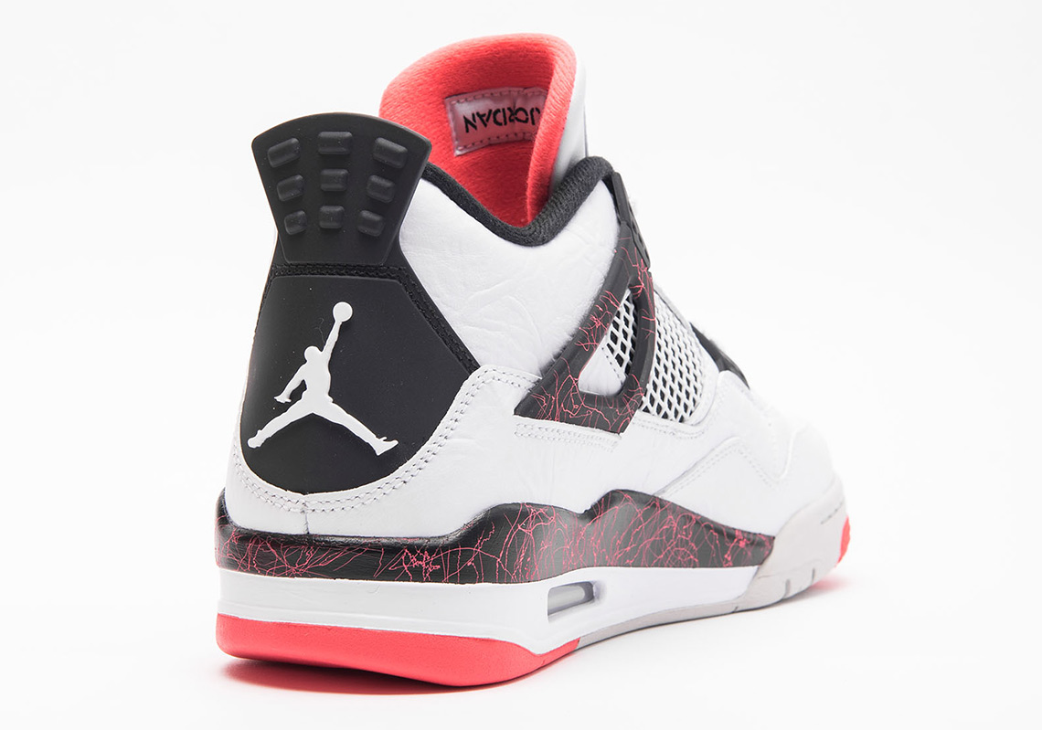 Air Jordan 4 Retro White Black Bright Crimson Pale Citron 308497 116 5