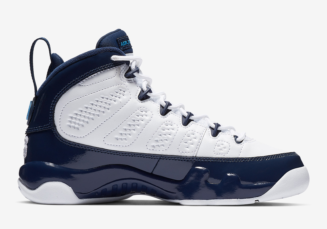 Air Jordan 9 Unc Big Kids 302359 145 4