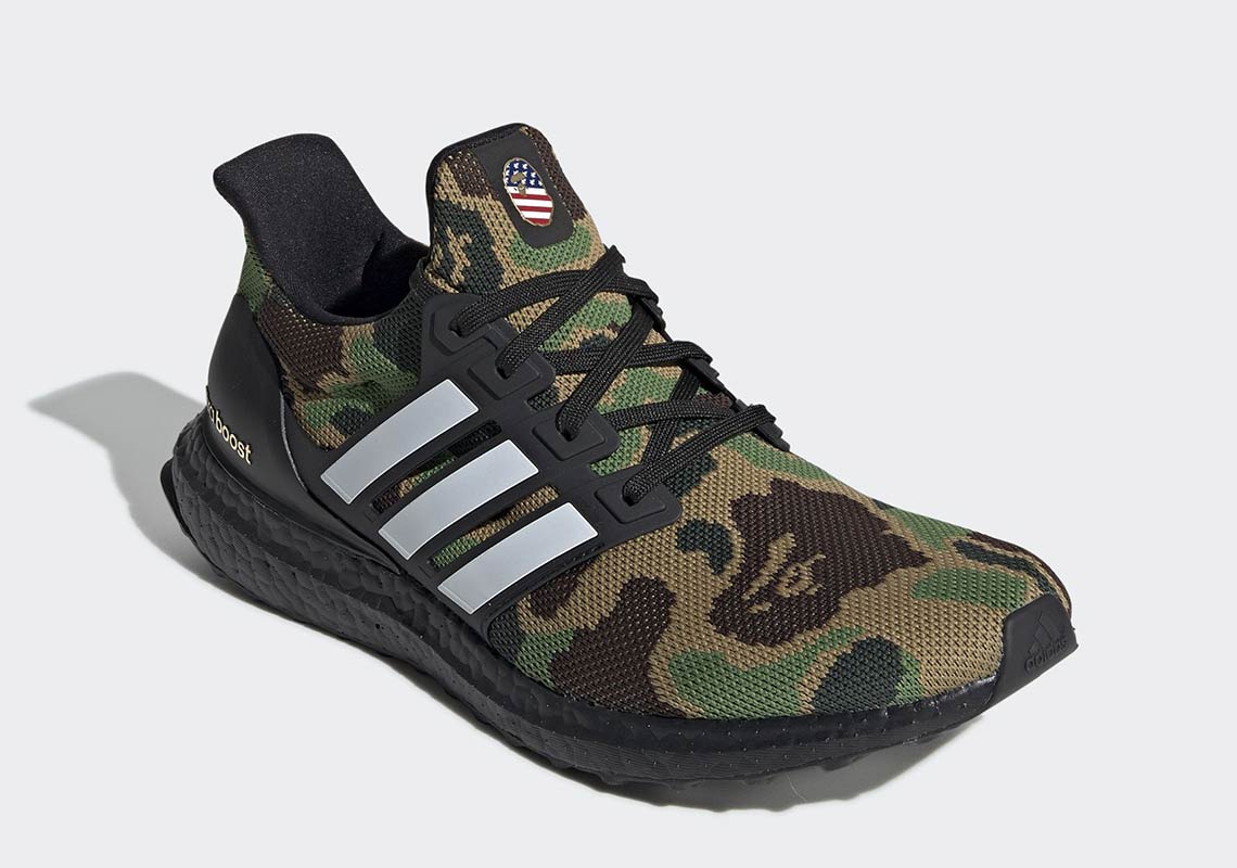 Bape Adidas Ultra Boost Green F35097 2