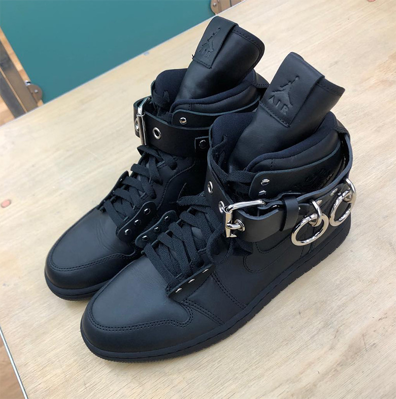 Jordan 1 Cdg Black Paris Fashion Week