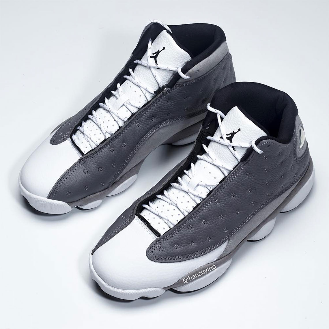 Jordan 13 Atmosphere Grey White Grey Black 414571 016 9