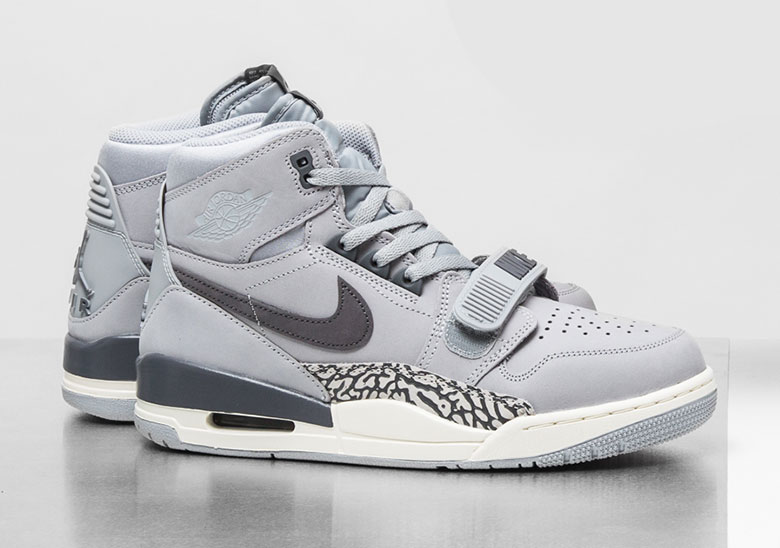 The Jordan Legacy 312 Keeps Things Muted With Wolf Grey