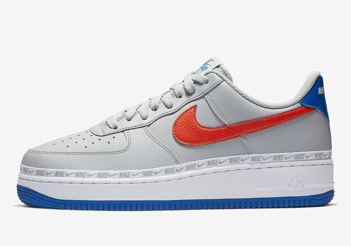 The Ribboned Nike Air Force 1 Arrives In Knicks Themes