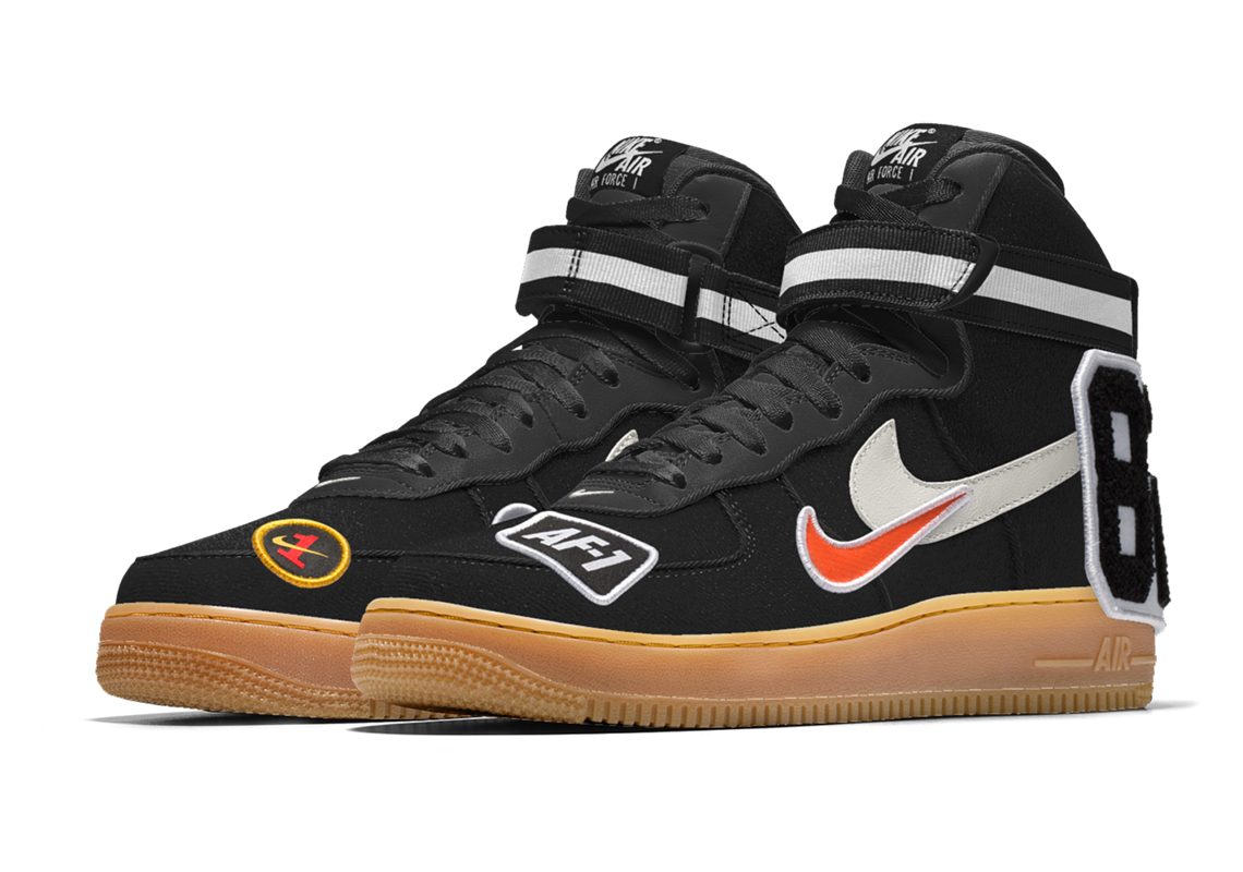 Nike Air Force 1 High Id Patches 2