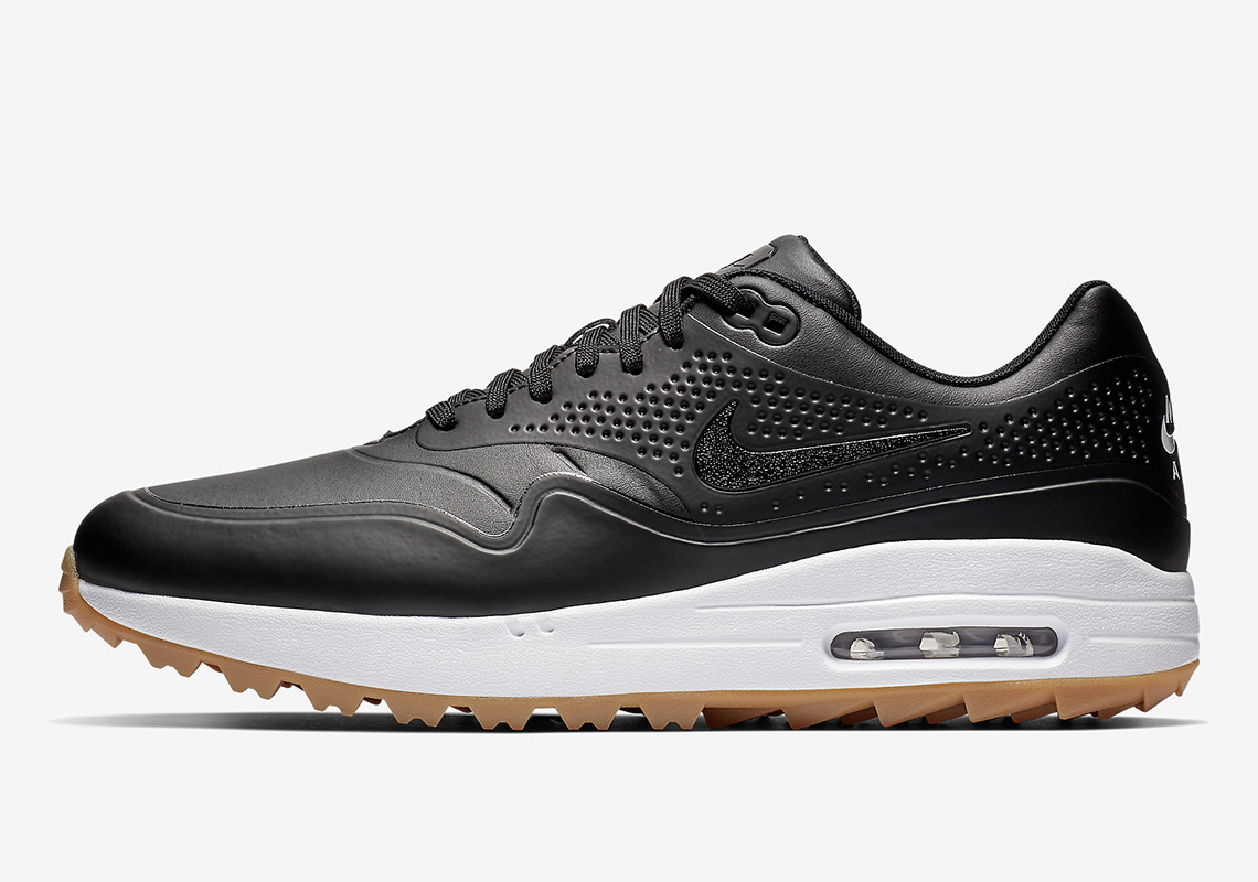 Nike Air Max 1 Golf Shoe Black Gum Aq0863 001 1