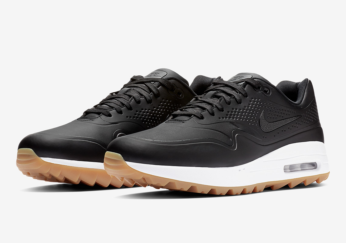 Nike Air Max 1 Golf Shoe Black Gum Aq0863 001 2