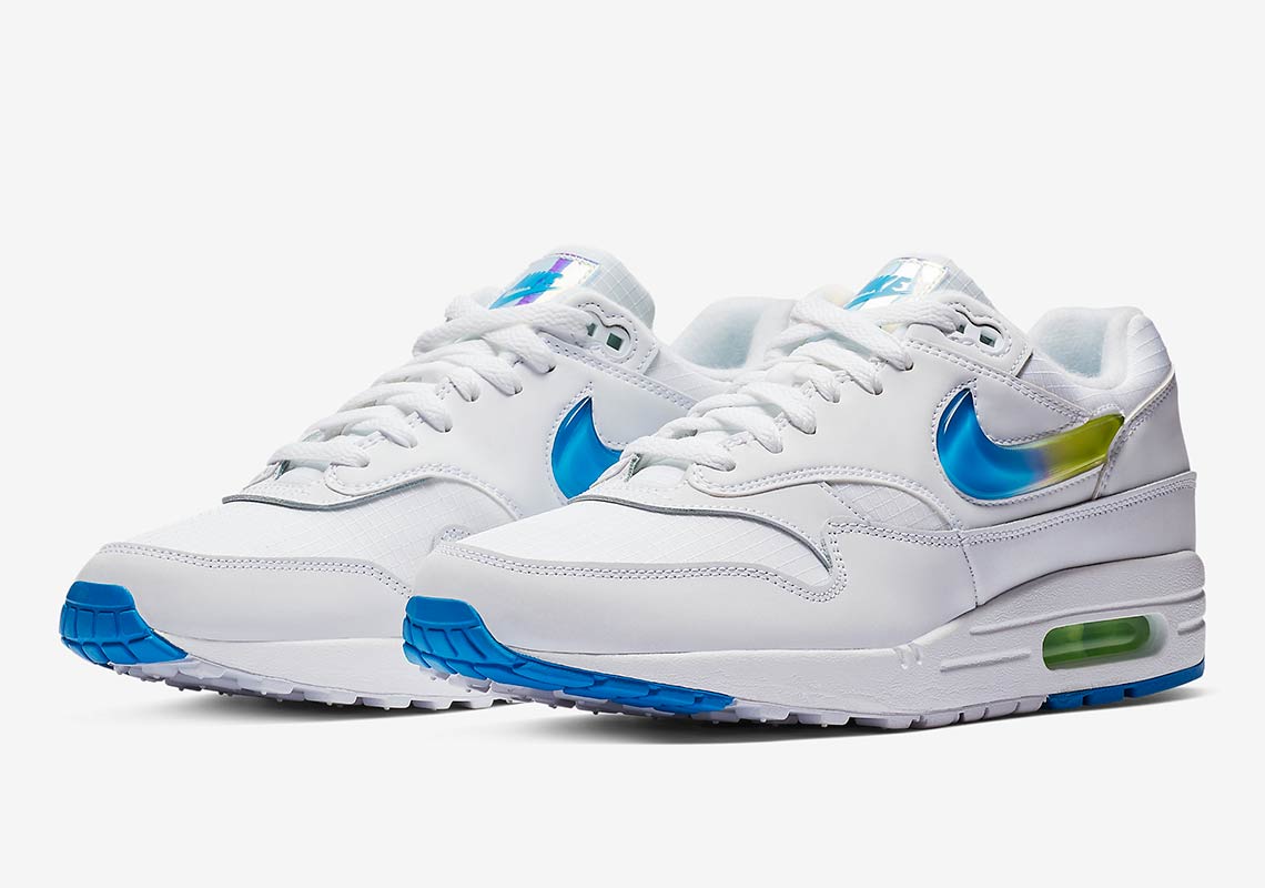 Nike Air Max 1 Jewel Swoosh Ao1021 101 2