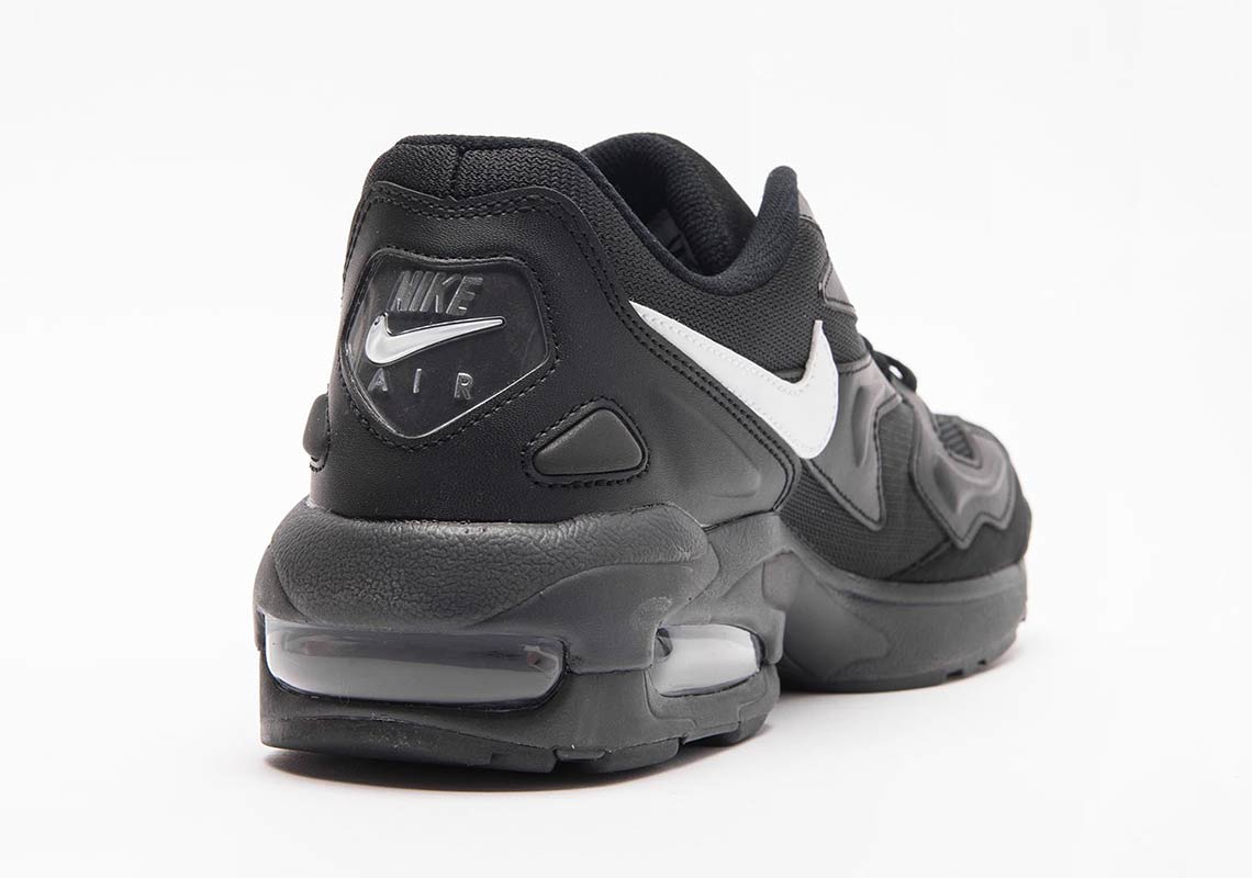 Nike Air Max 2 Light Black White Ao1741 001 5