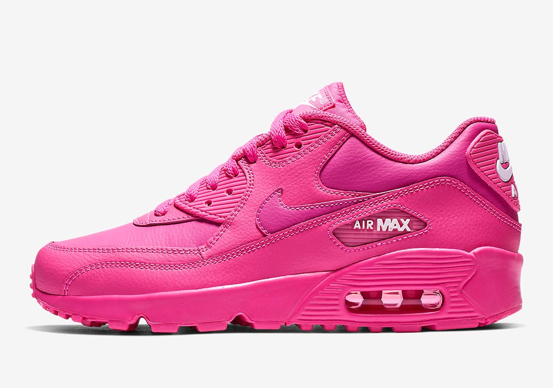 Nike Air Max 90 Gs Pink 833376 603 6