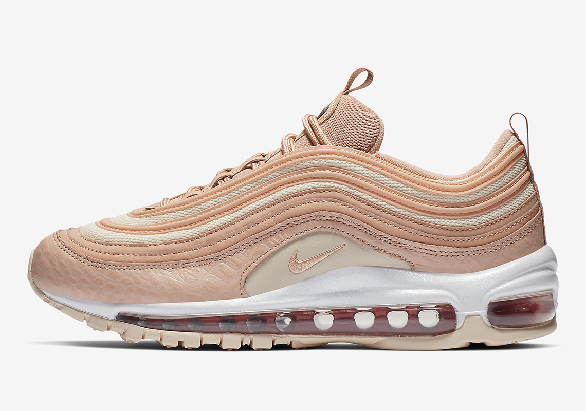 The Nike Air Max 97 Adds Tumbled Leather In Bio Beige