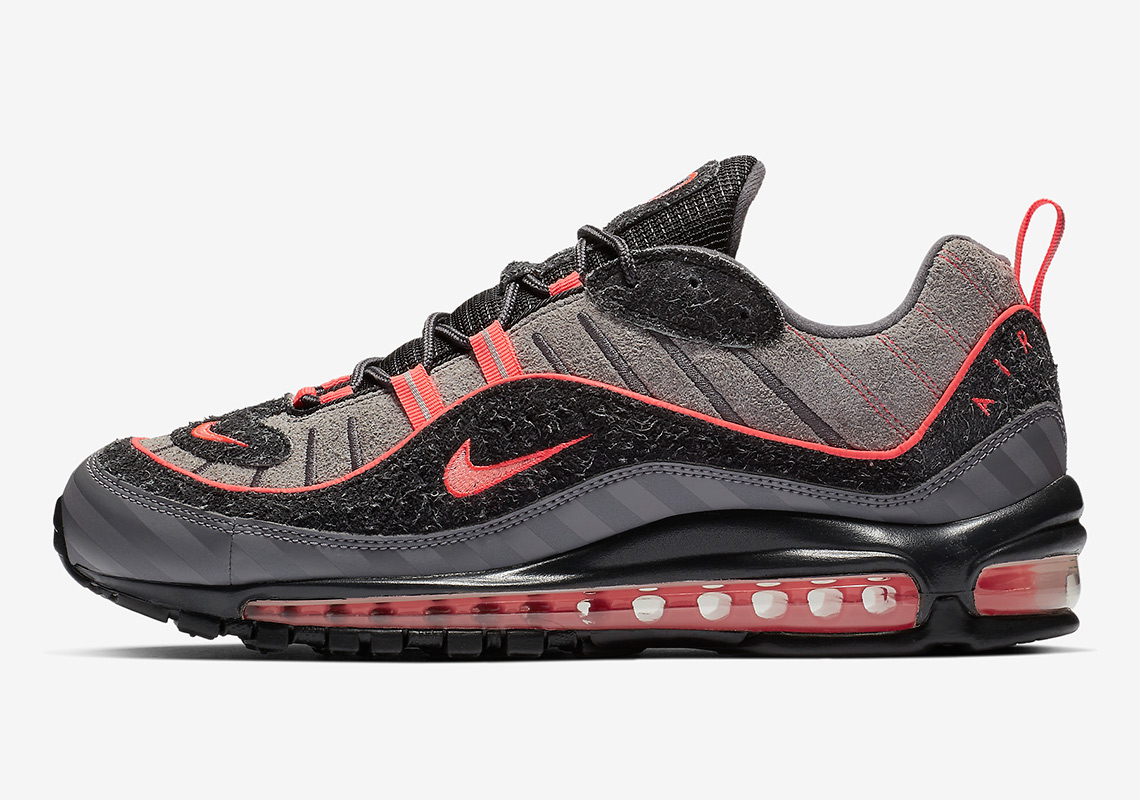 Nike Air Max 98 I 95 Gunsmoke Lava Glow Bv6046 001 5