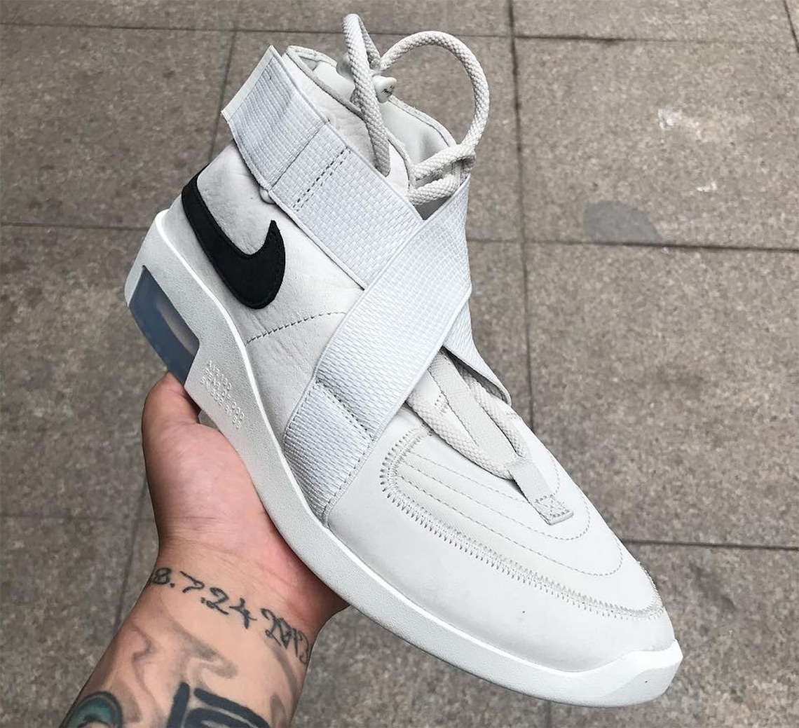 Nike Fear Of God 180 Light Bone Black 1