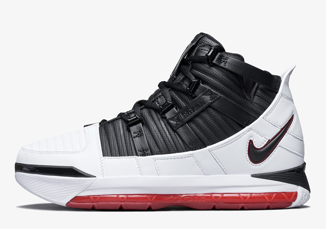 Nike Lebron 3 White Black Red Ao2434 101 3