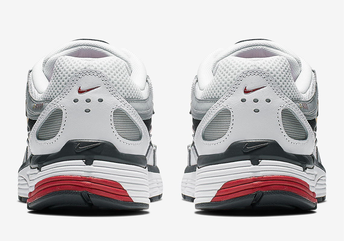 Nike P 6000 Cnpt Silver White Red Bv1021 101 5