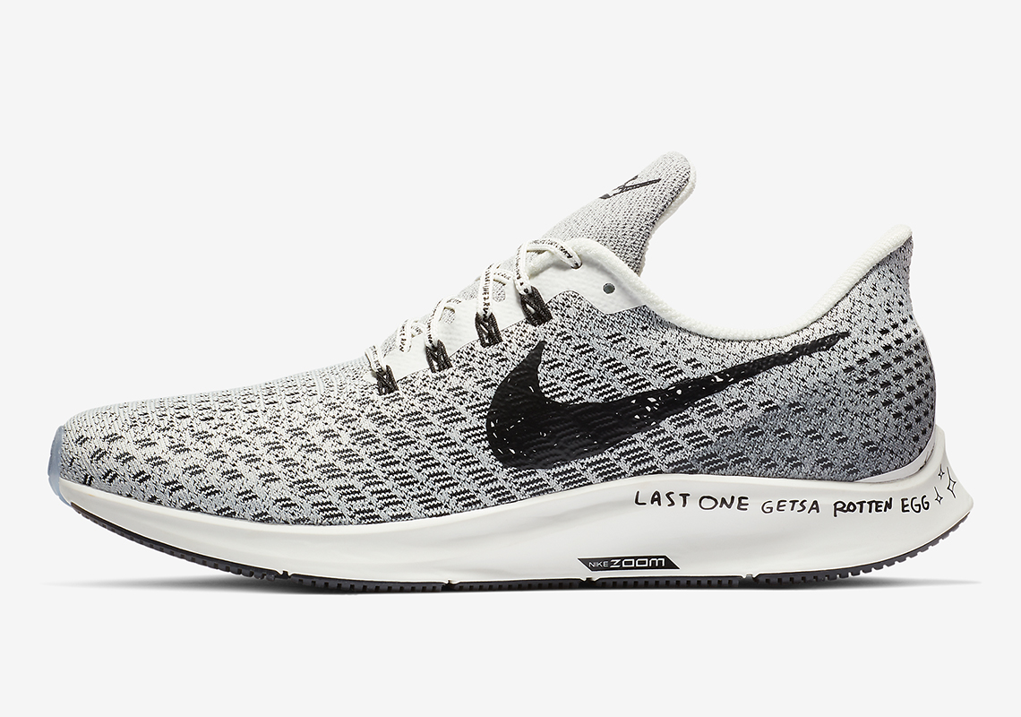 This Nike Pegasus 35 Features A Playful Message On The Sole