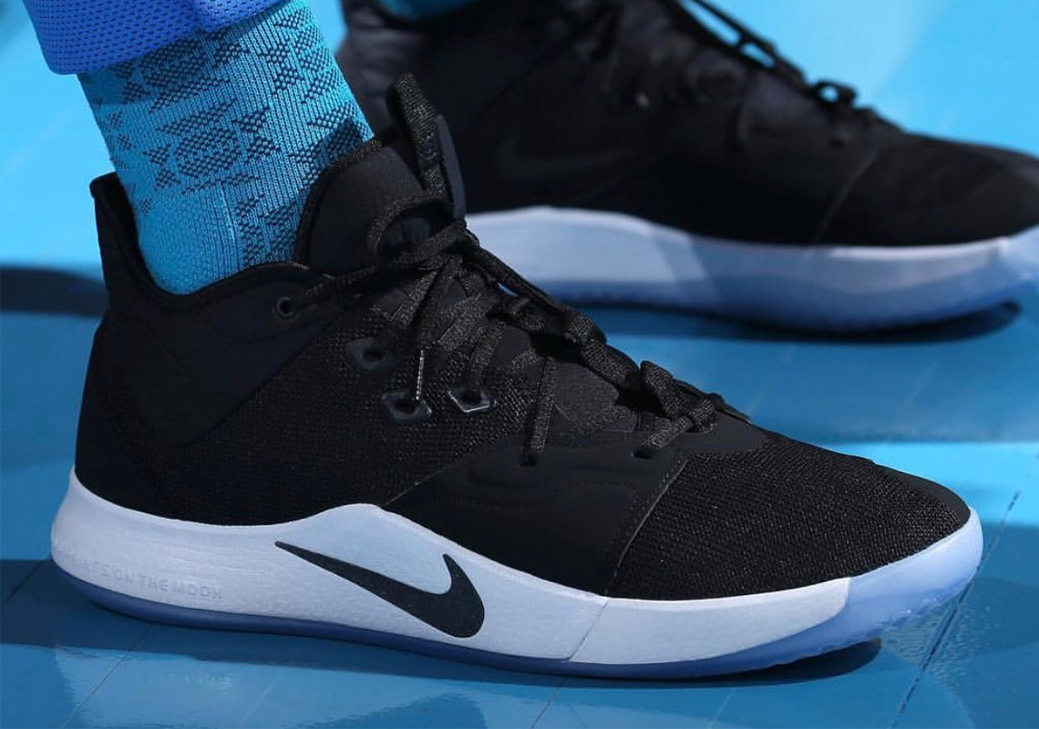 Paul George Debuts The Nike PG3 In Black And White