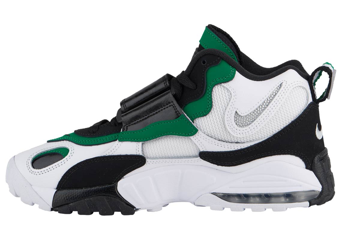 Nike Speed Turf Max Eagles White Metallic Silver Pine Green 4