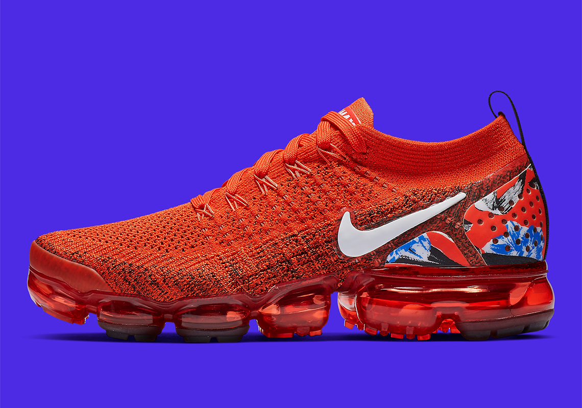 Nike Adds Graphic Heel Patterns On The Vapormax Flyknit 2.0