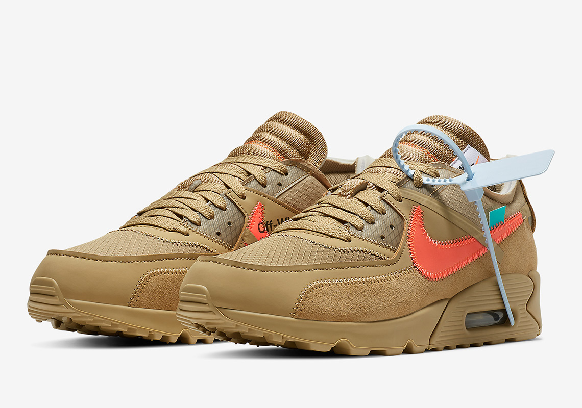 Where To Buy The Off-White x Nike Air Max 90 "Desert Ore"