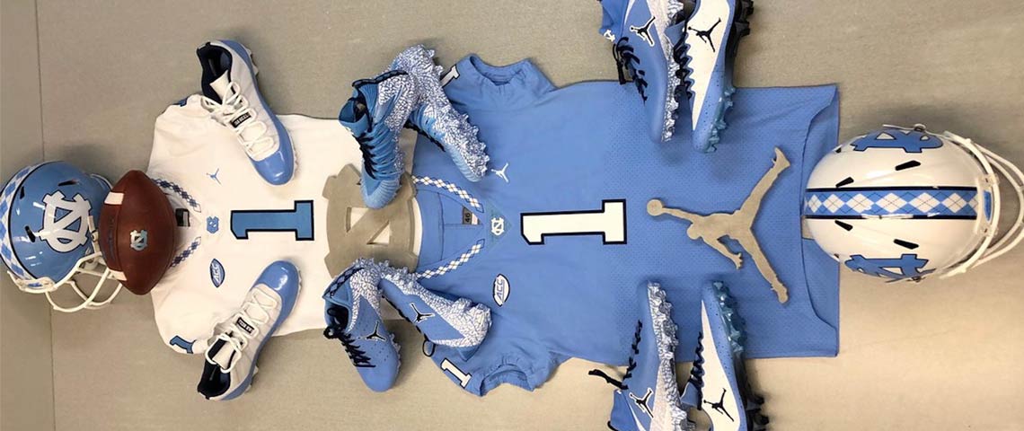 Unc Tar Heels Air Jordan Pe 2