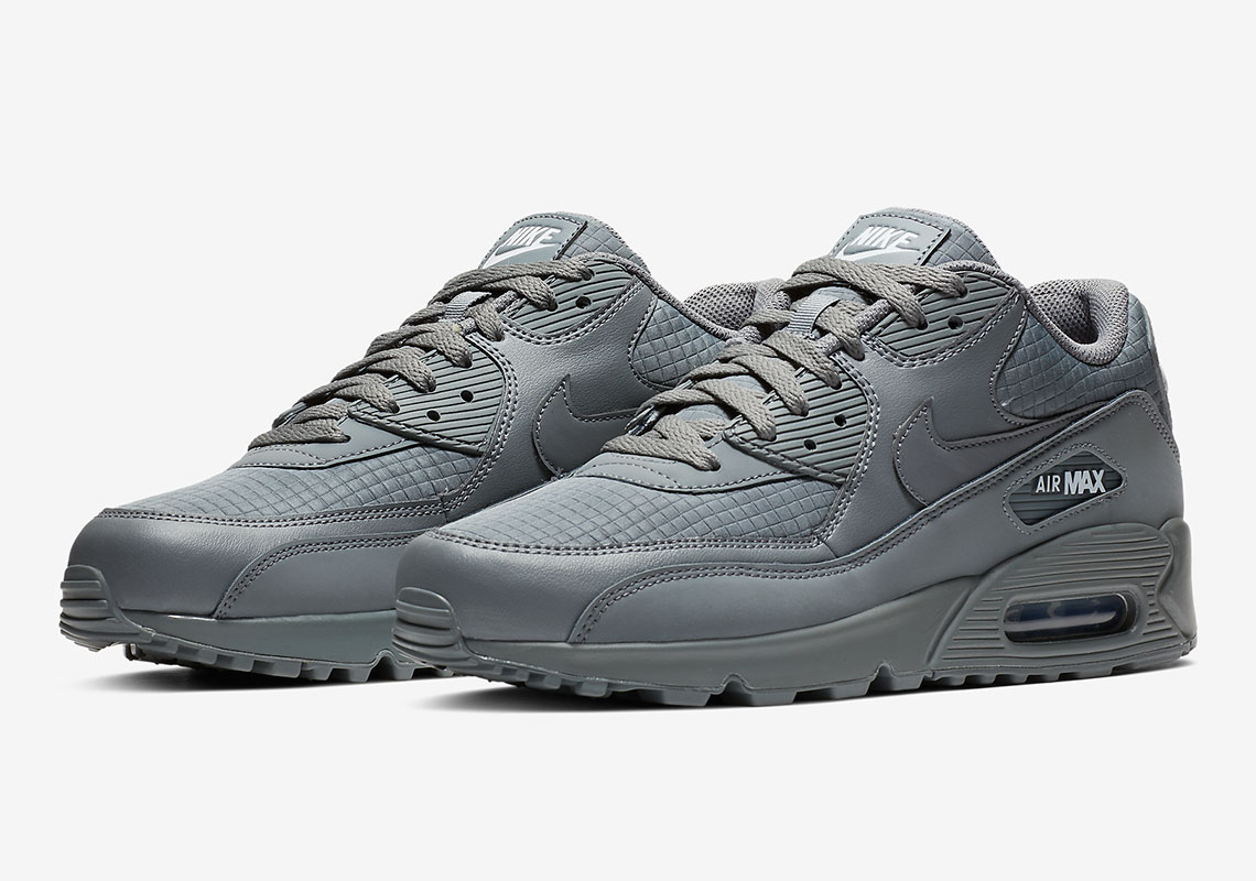 Nike Air Max 90 Essential "Triple Grey" Is Hitting Stores Now