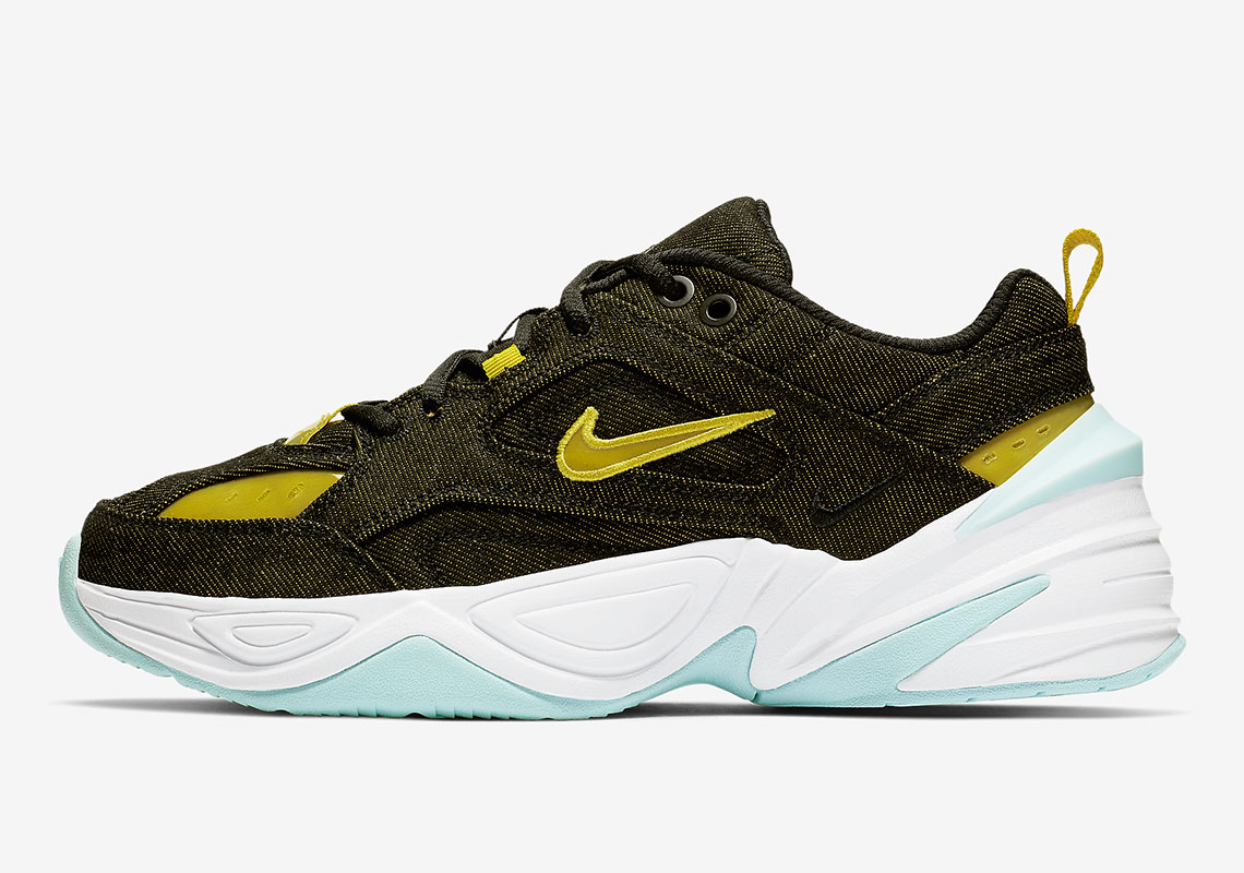 This Premium Nike M2K Tekno Features Denim Twill Uppers