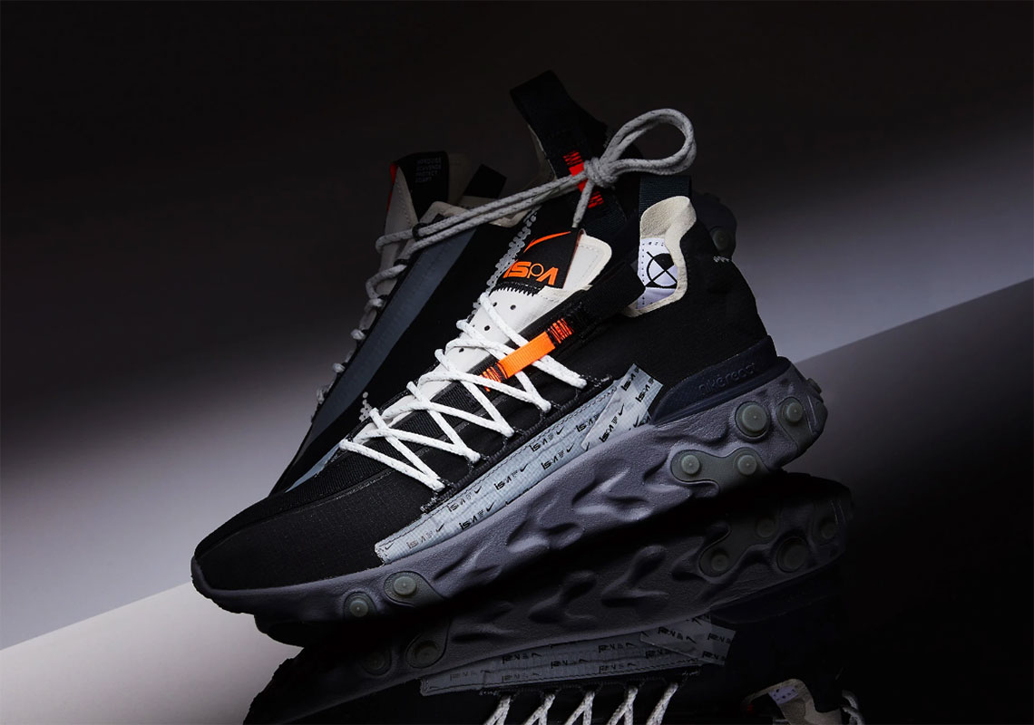 Nike React Wr Ispa Black Ar8555 001 1