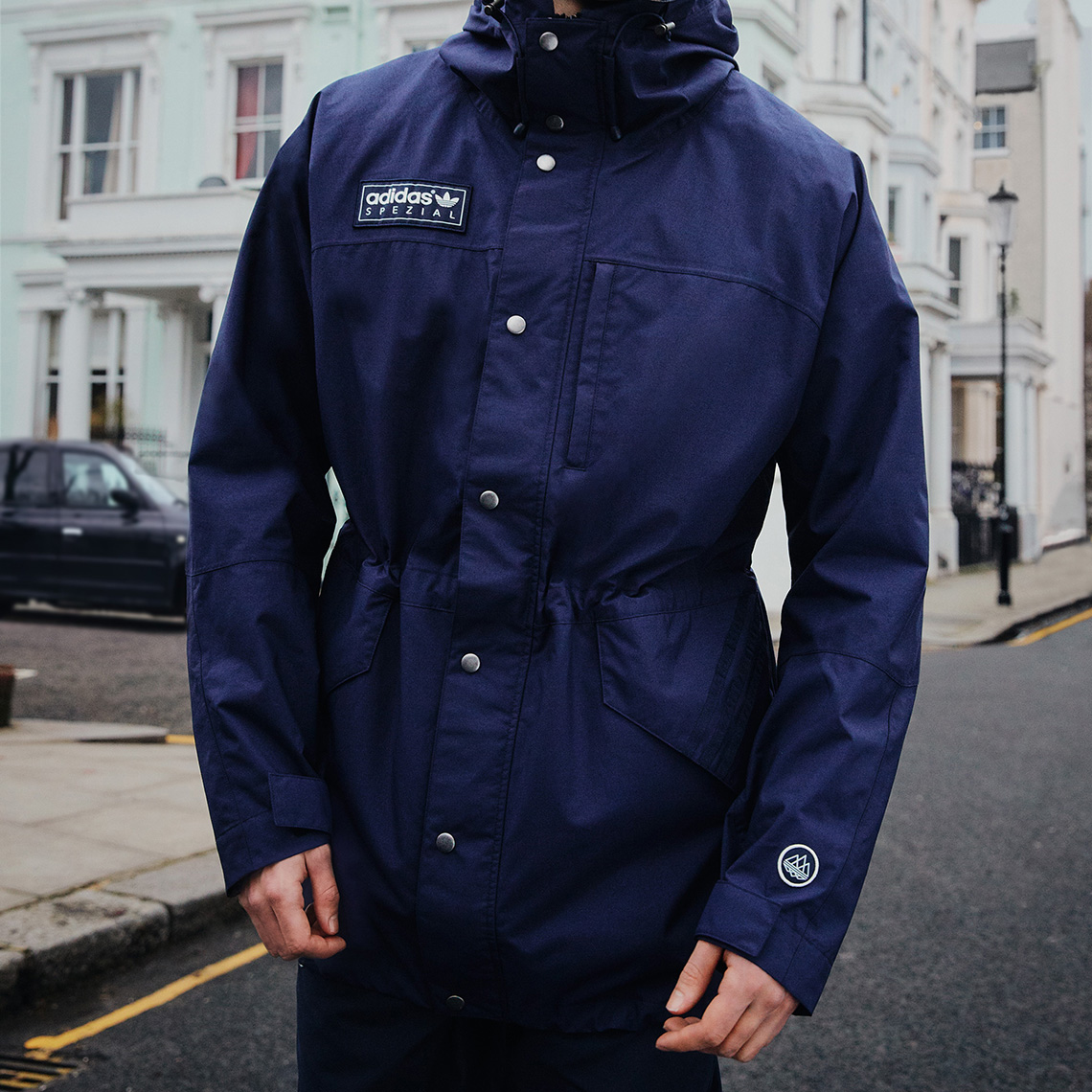 Adidas Spezial Mountain Parka Navy 1