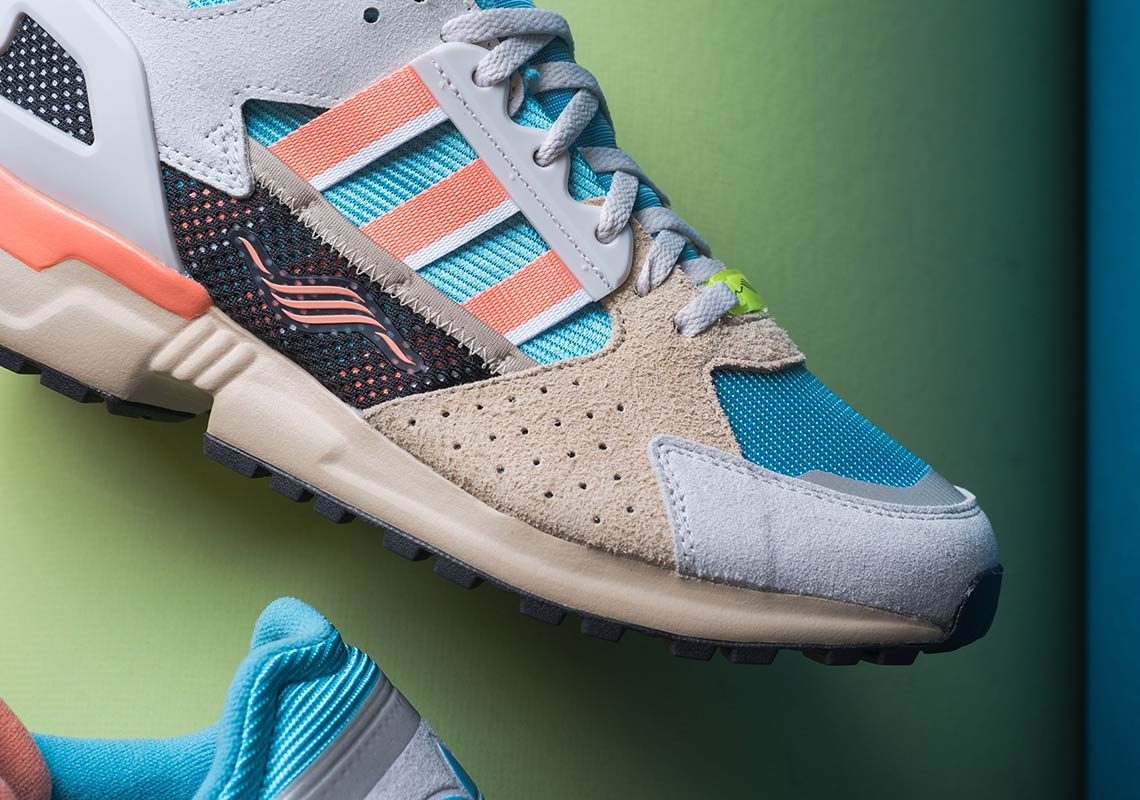 Adidas Zx 10000c Grey Blue Orange Ee9485 6