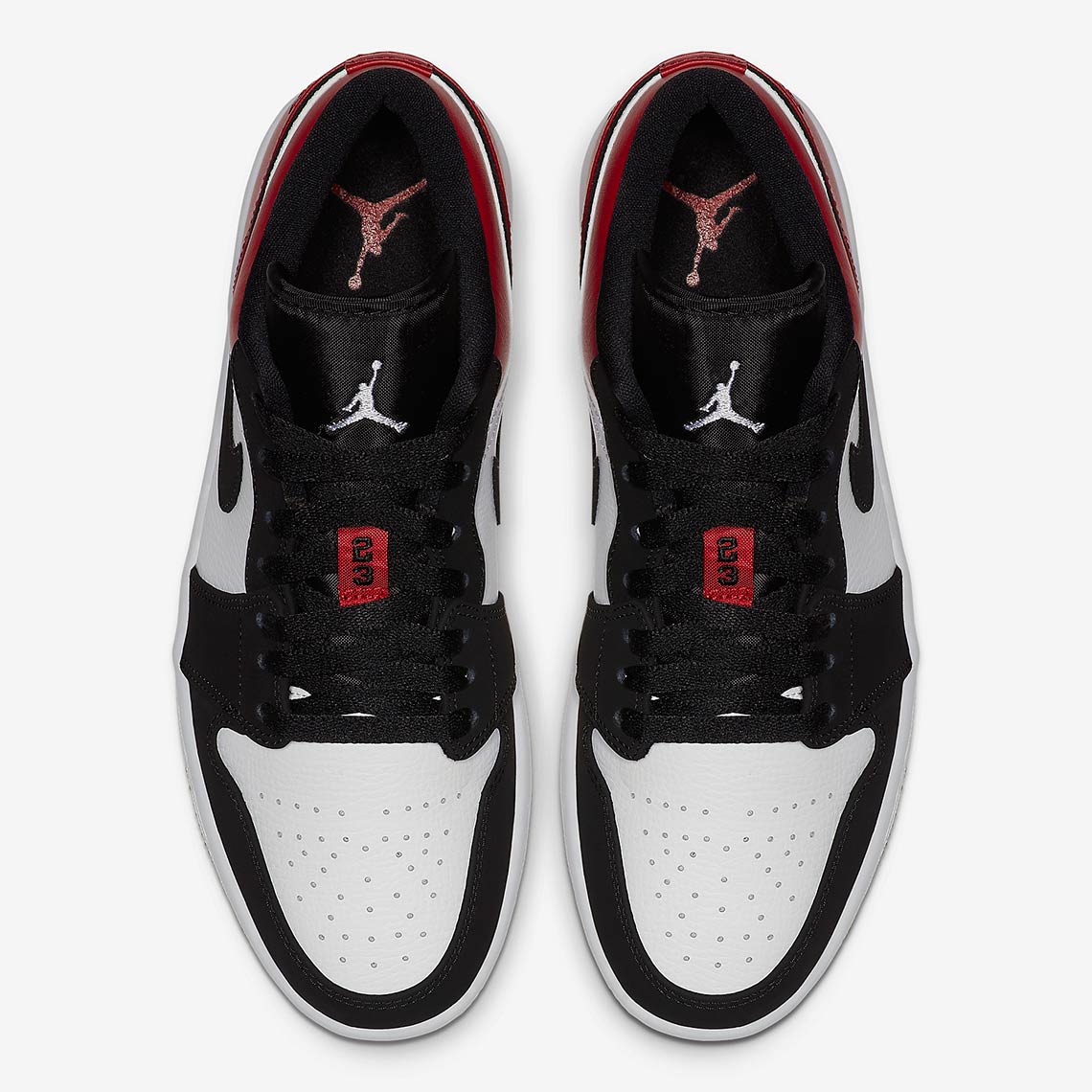 Air Jordan 1 Low Black Toe 553558 116 4