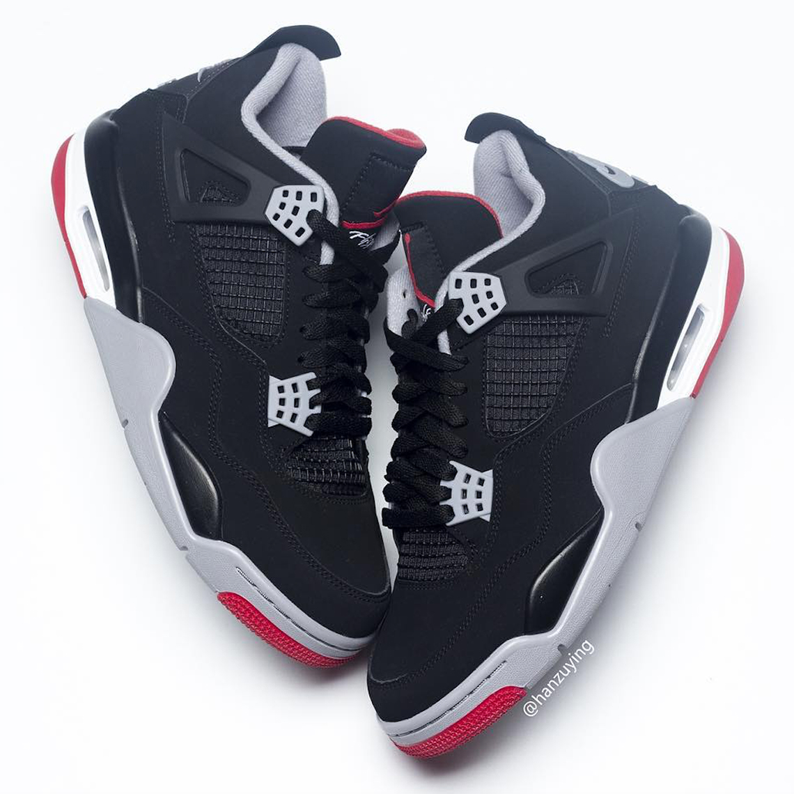 Air Jordan 4 Bred Black Red 2019 308497 060 8