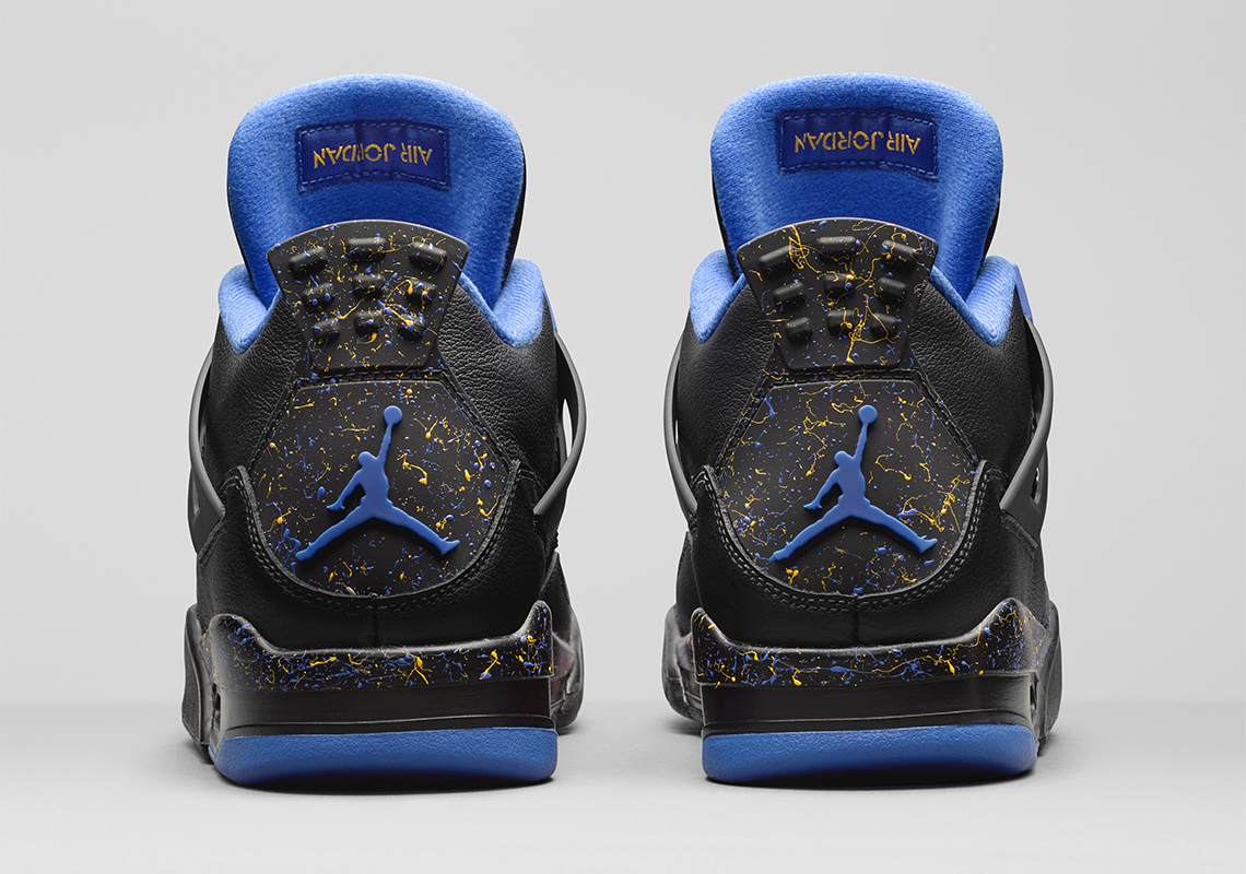 Air Jordan 4 Wings Black Royal Yellow 7